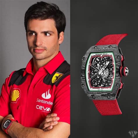 charles sainz richard mille.